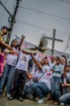 Moradores protestam contra chacina no Campo Limpo.